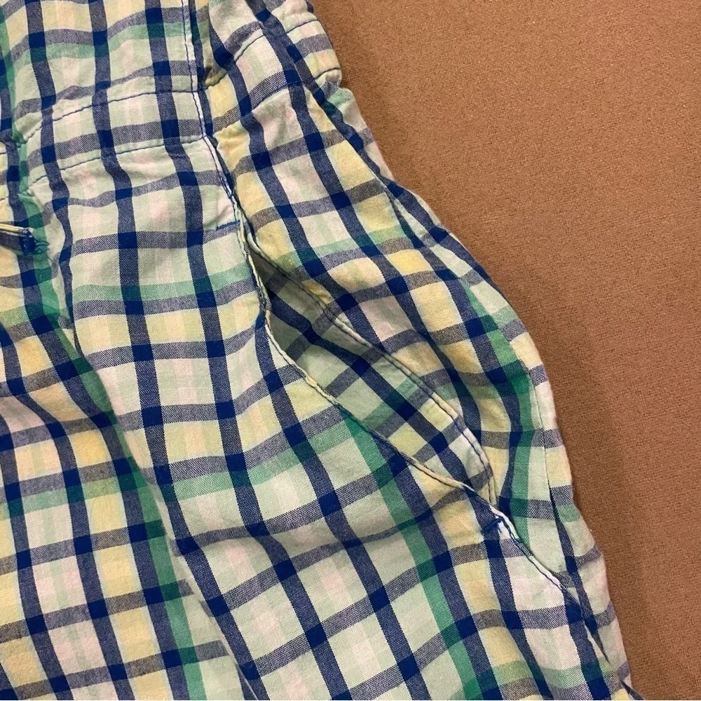 Columbia Girl’s Cotton Super Bonehead Sleeveless Dress Plaid Size Medium 10/12